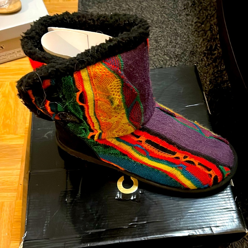 Coogi snow boots 90s vibes!!